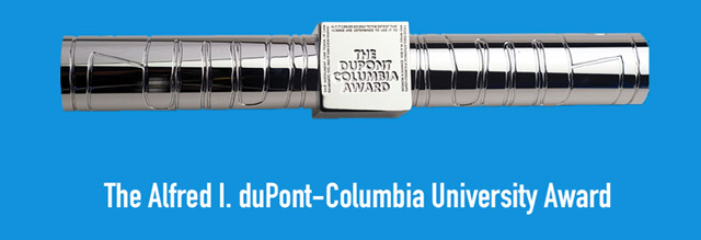 Image of the Alfred I. duPont–Columbia University Award silver baton